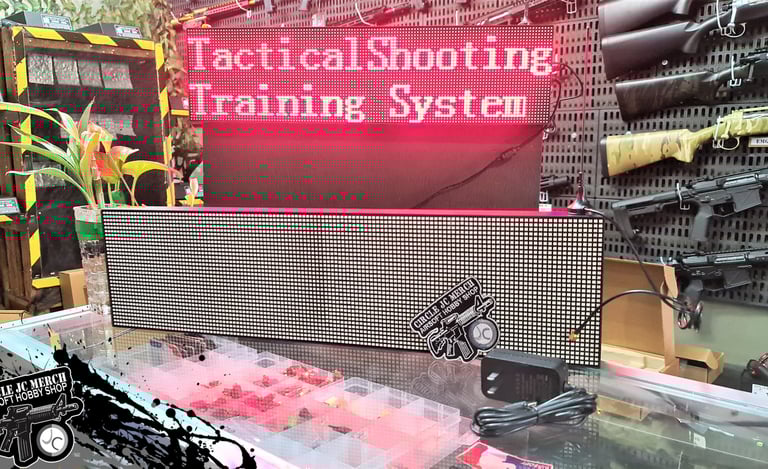 LED SCREEN FOR SHOT TIMER