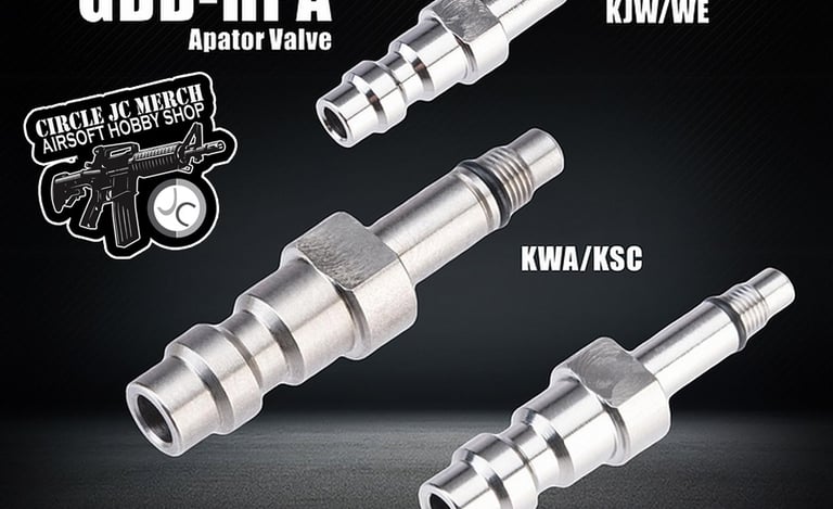 8MM QD GBB-HPA ADAPTOR VALVE
