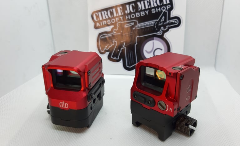FC1 RED METALLIC RED DOT