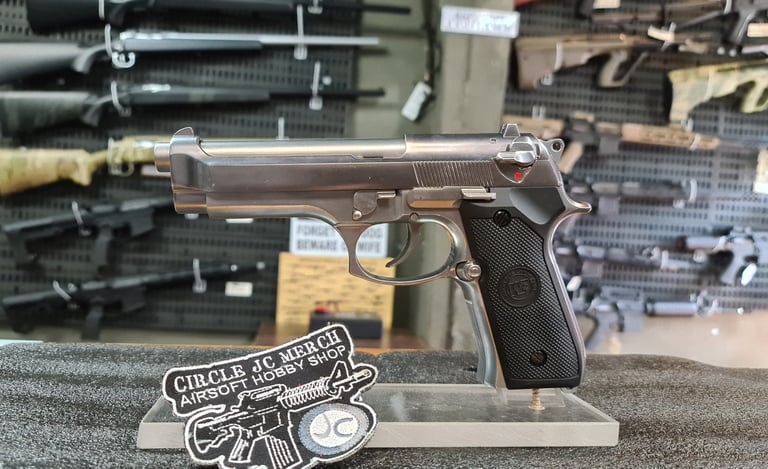 WE M92 BERETTA SILVER