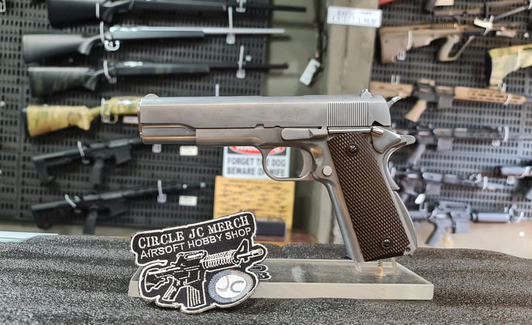 WE MEU 1911 SILVER