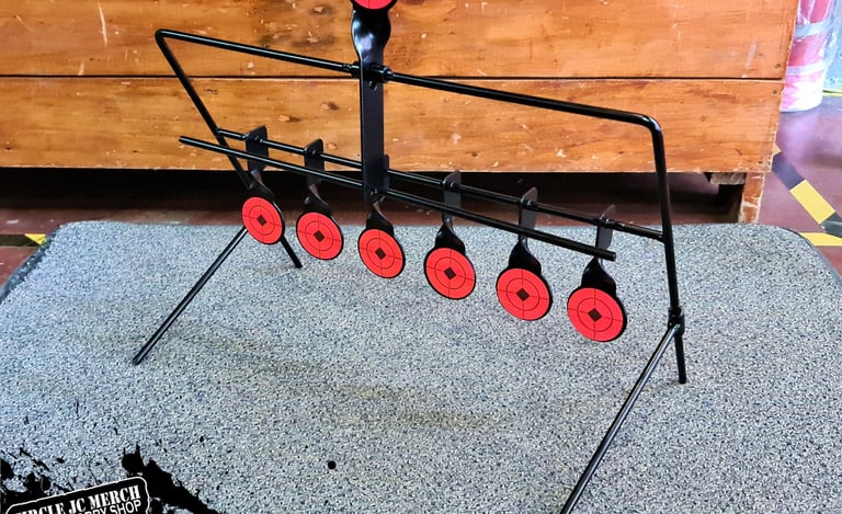 CHIME RACK METAL TARGET