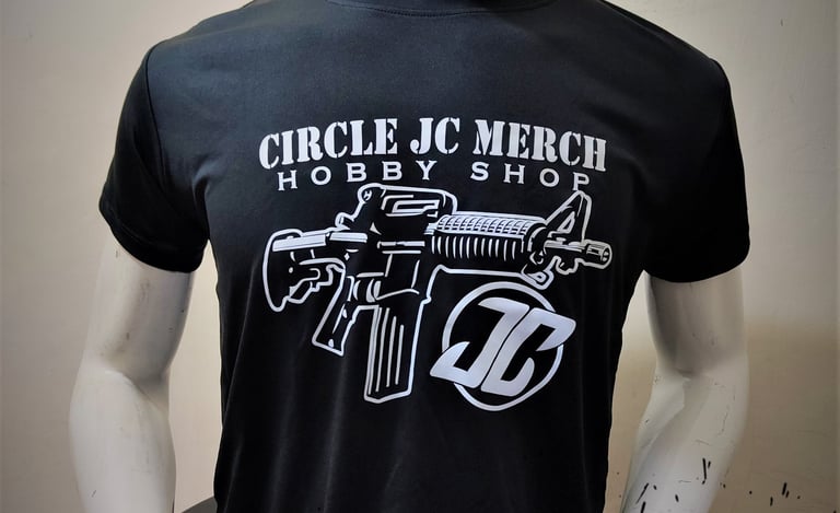 CJC MERCH TSHIRT DRY FIT BLACK