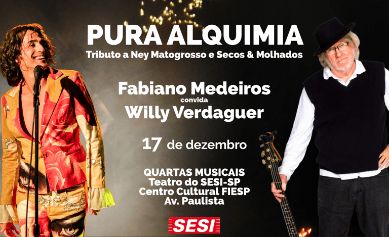 Willy Verdaguer e Fabiano Medeiros