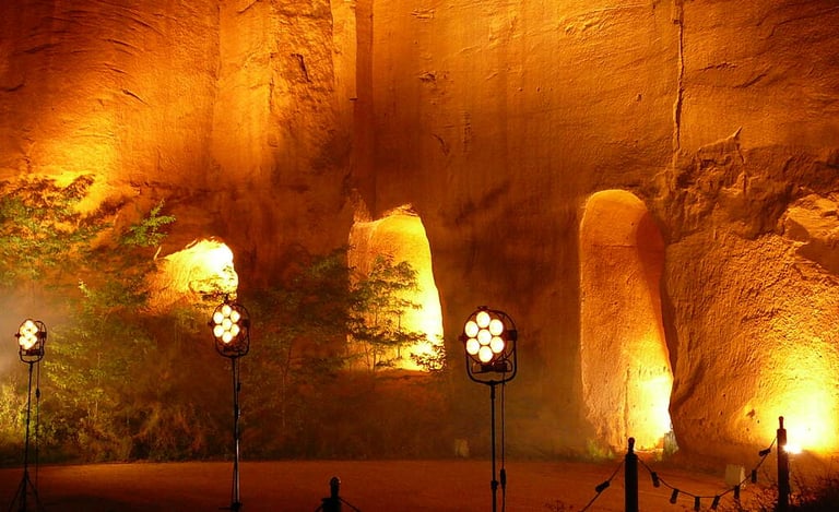Gargas - Les mines de Bruoux  (Luberon)