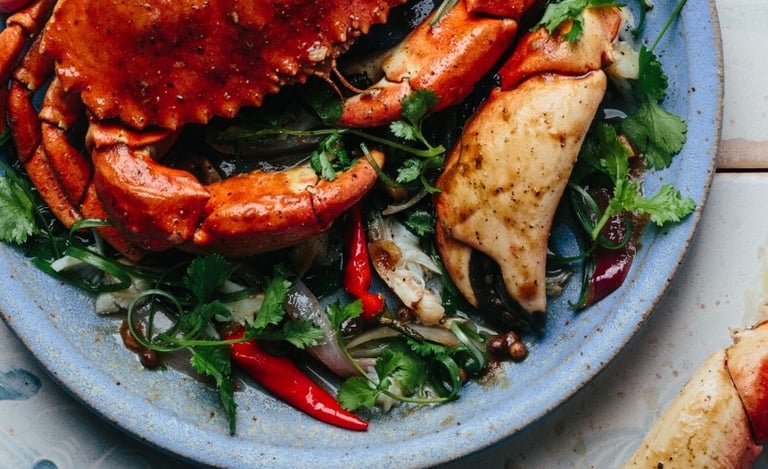 vietnamese mud crabs