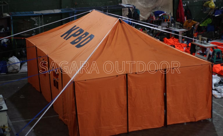 tenda komando 4x6