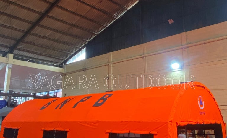 tenda pengungsi BNPB