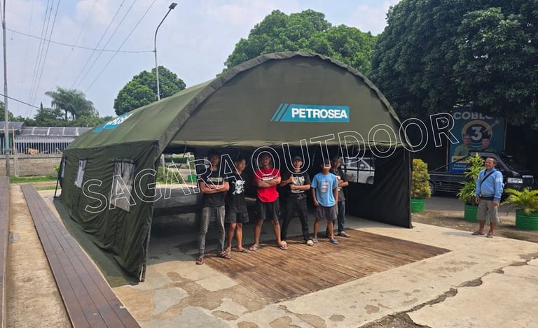 pabrik tenda pengungsi