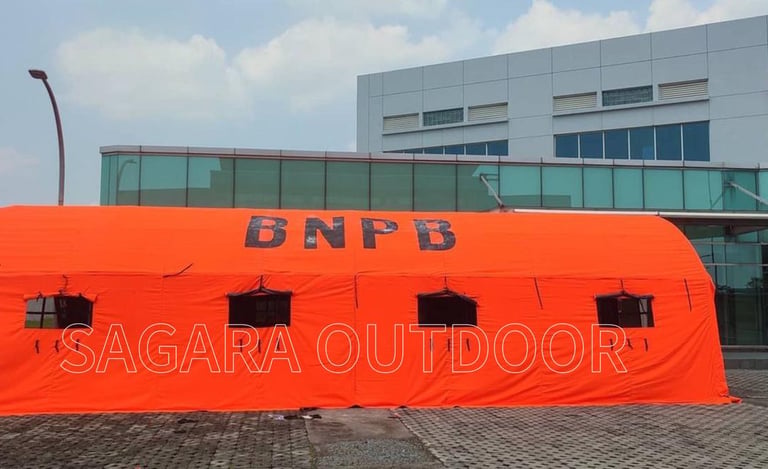produsen tenda BNPB