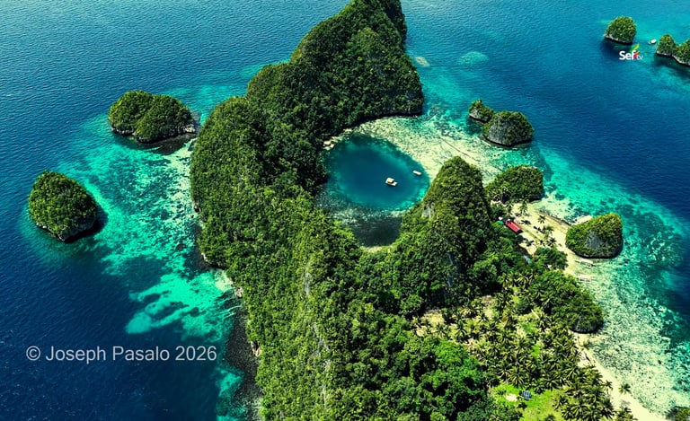 Blue Lagoon in Dinagat Island