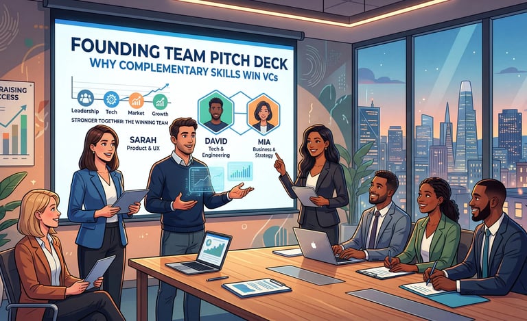 Founding Team Pitch Deck: Why Complementary Skills Win VCs
