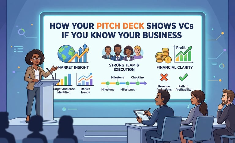 How Your Pitch Deck Shows VCs If You Know Your Business