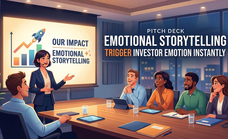 Pitch Deck Emotional Storytelling: Trigger Investor Emotion Instantly