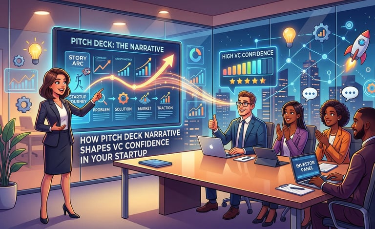 How Pitch Deck Narrative Shapes VC Confidence in Your Startup