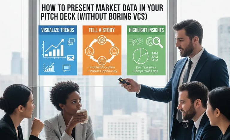 How to Present Market Data in Your Pitch Deck (Without Boring VCs)
