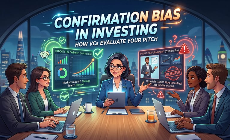 Confirmation Bias in Investing: How VCs Evaluate Your Pitch