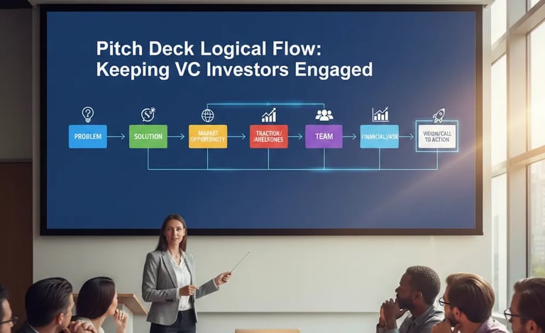 Pitch Deck Logical Flow: Keeping VC Investors Engaged