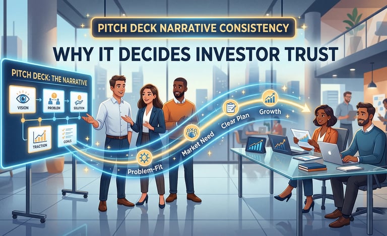 Pitch Deck Narrative Consistency: Why It Decides Investor Trust