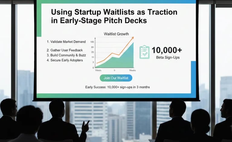 Using Startup Waitlists as Traction in Early-Stage Pitch Decks