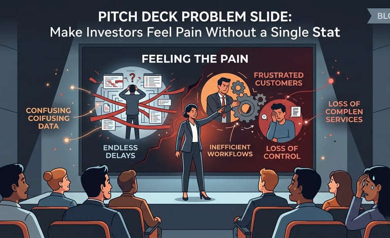 Pitch Deck Problem Slide: Make Investors Feel Pain Without a Single Stat