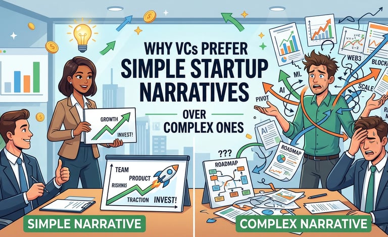 Why VCs Prefer Simple Startup Narratives Over Complex Ones