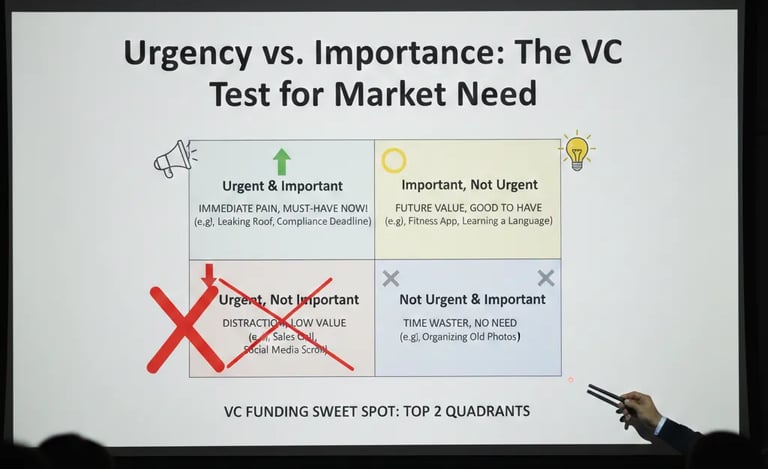 Urgency vs Importance: The VC Test for Market Need