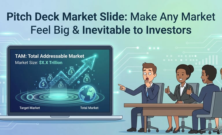 Pitch Deck Market Slide: Make Any Market Feel Big & Inevitable to Investors