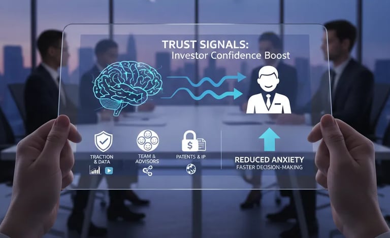 How Trust Signals in a Deck Reduce Investor Anxiety
