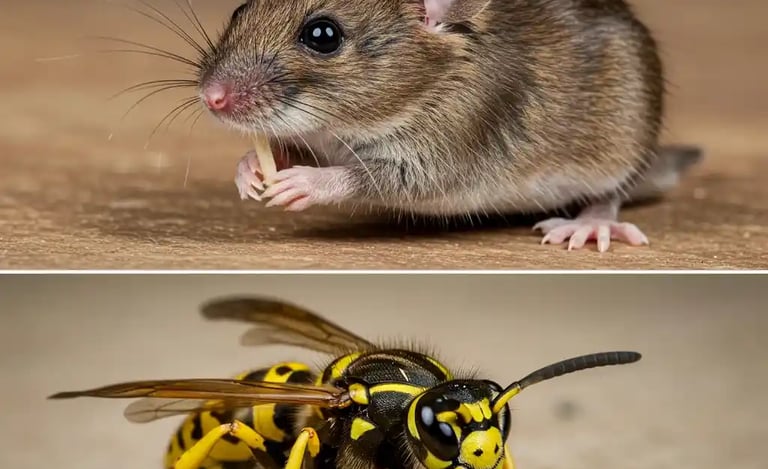 Pests such as rodents and insects disturbing Weston Hills homes