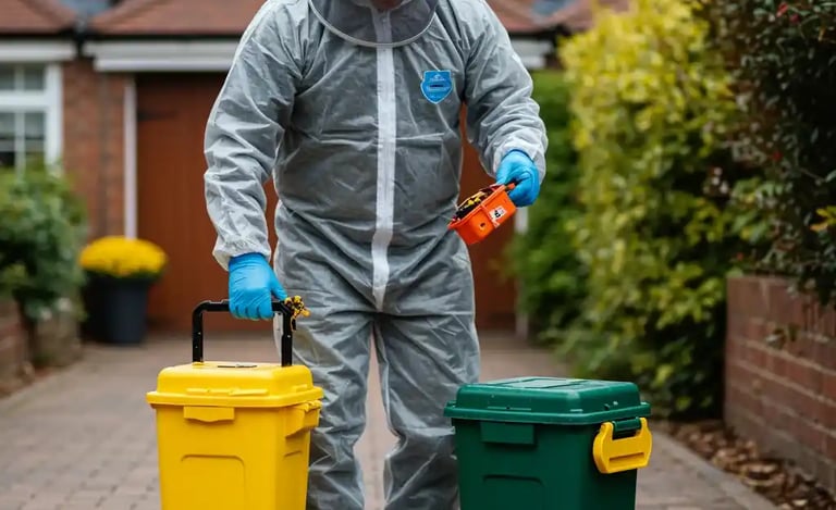 Weston Hills pest controller with rodent snap traps