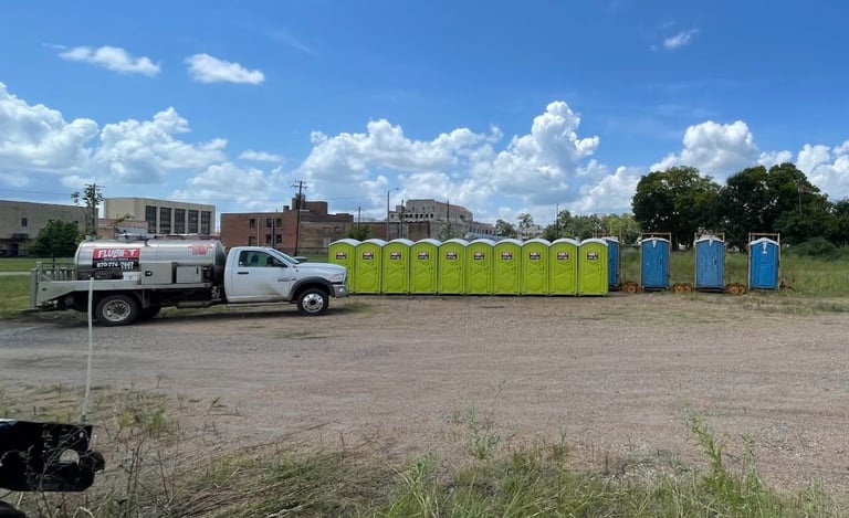 Portable toilet Texarkana