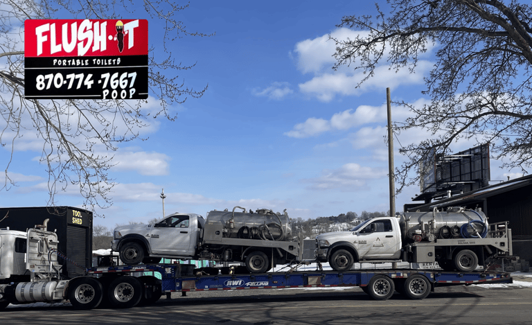 porta potty trucks Hot Springs 