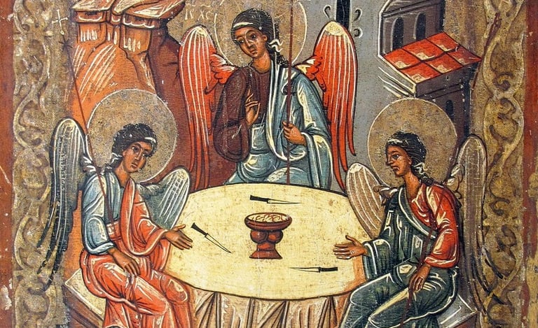 Ікона Трійця Старозавітня