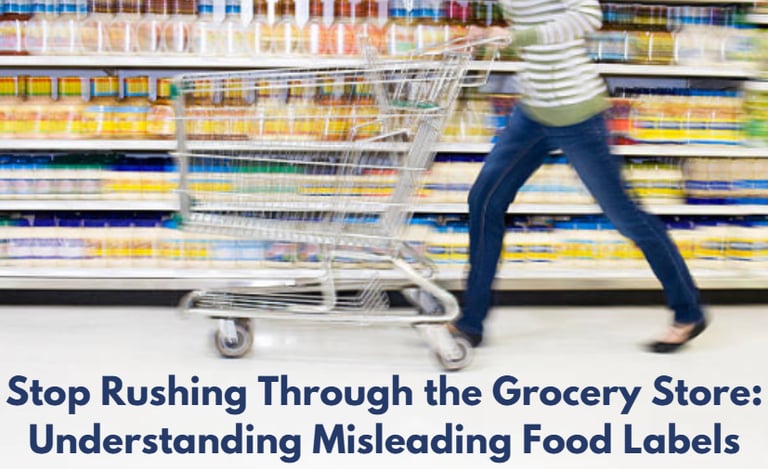 misleading food labels
