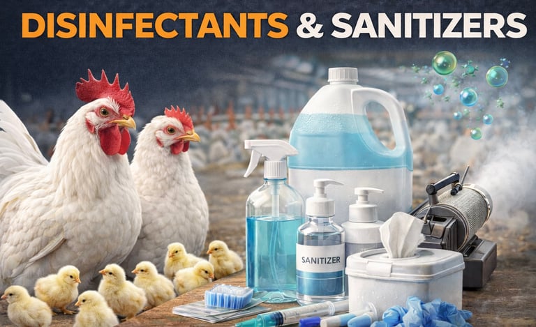 Disinfectants & Sanitizers