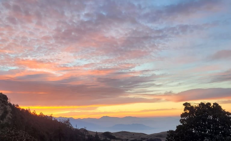 hiking, trekking, nepal, himalayas, sailung, kalinchowk, temple, shailung, kathmandu, nature