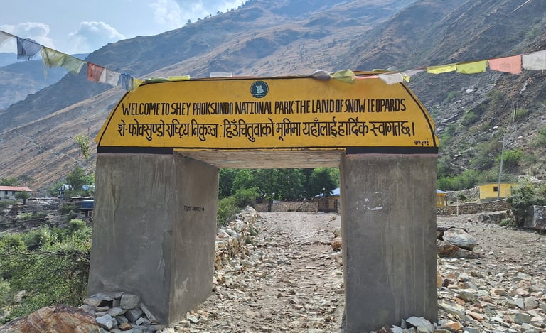 Door of Phoksundo National Park