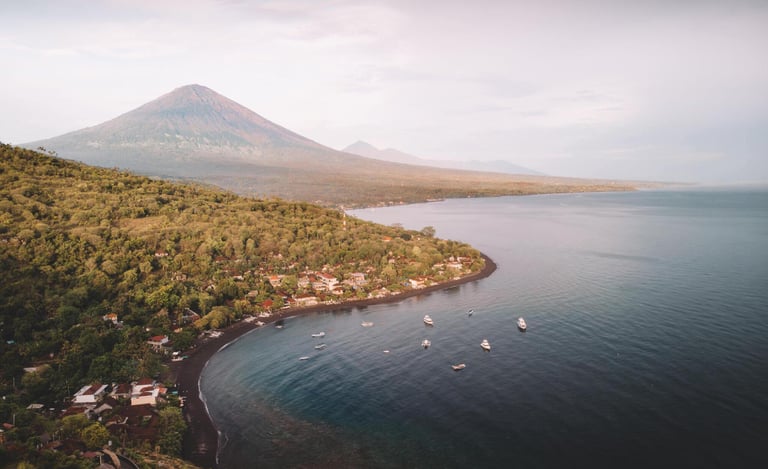 Amed Beach Karangasem Bali