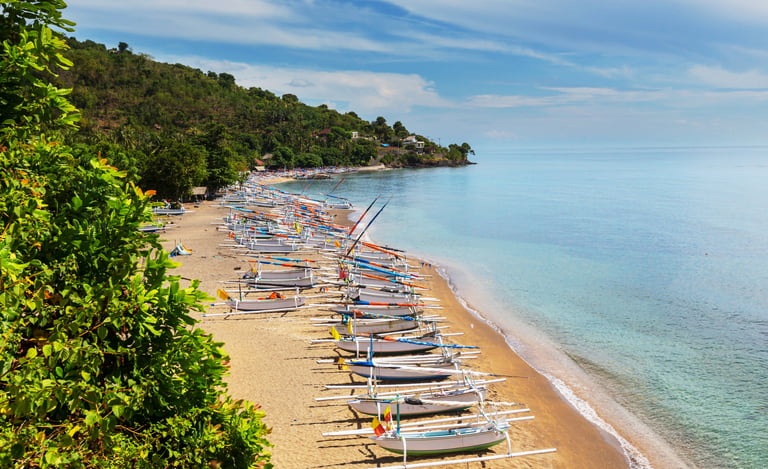 Amed Beach Karangasem Bali