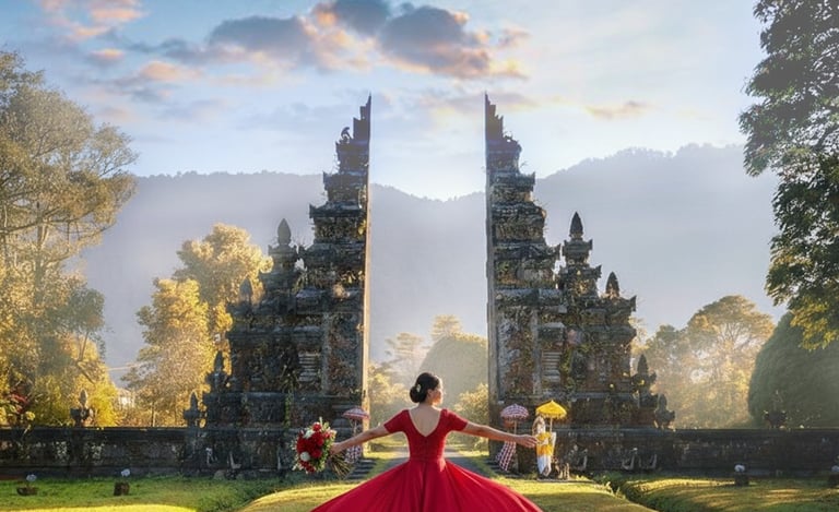 The Scenic Beauty Surrounding Handara Gate