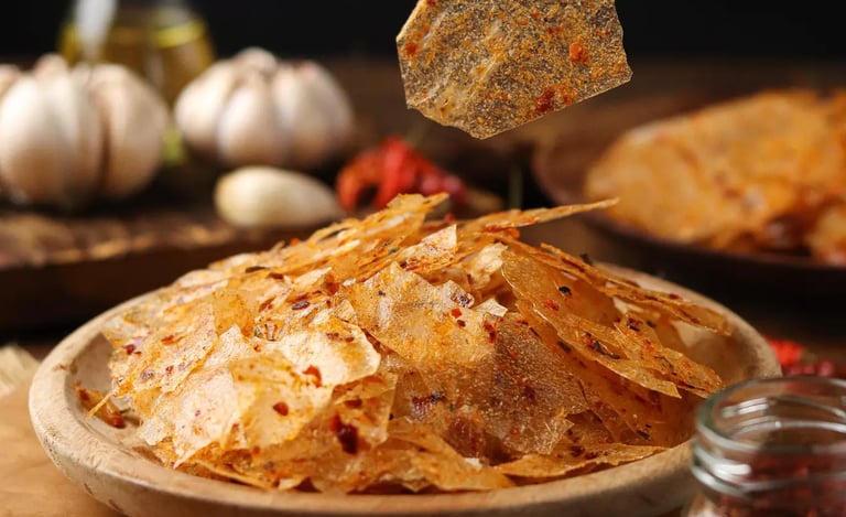 Resep Keripik Kaca Ekstra Pedas Venueku