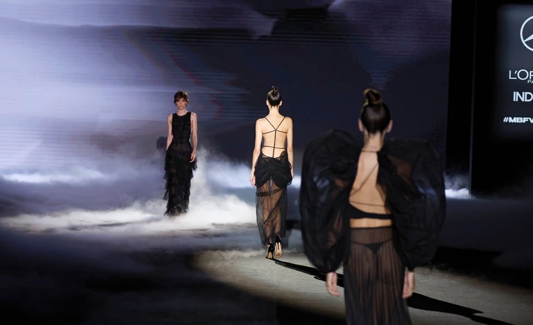 MBFWM desfile de De la cierva y nicolas