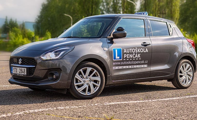 auto z autoškoly penčák