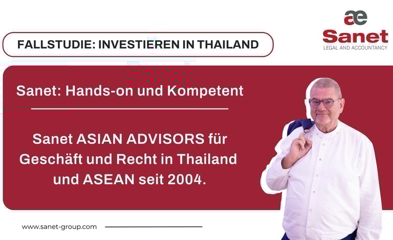 Investition in Thailand