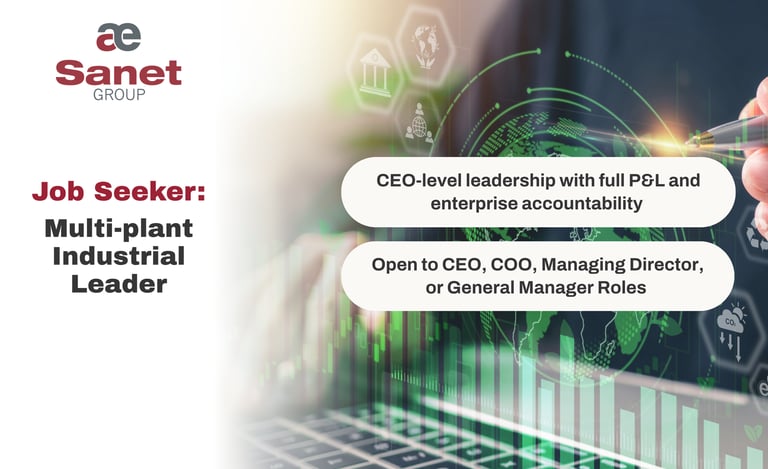 Multi-plant industrial leader