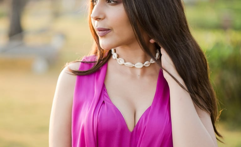 Editorial portrait with natural light at Alila Soori Tabanan Bali