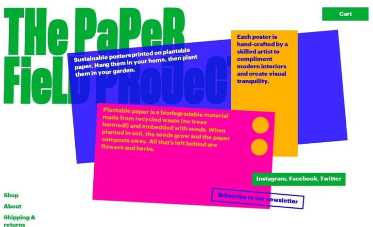 Paperfield-Project-online-shop-readymag-template