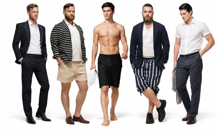 Analyse morphologie & style hommes