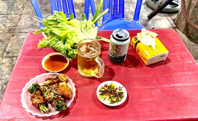 street grill food Vietnam